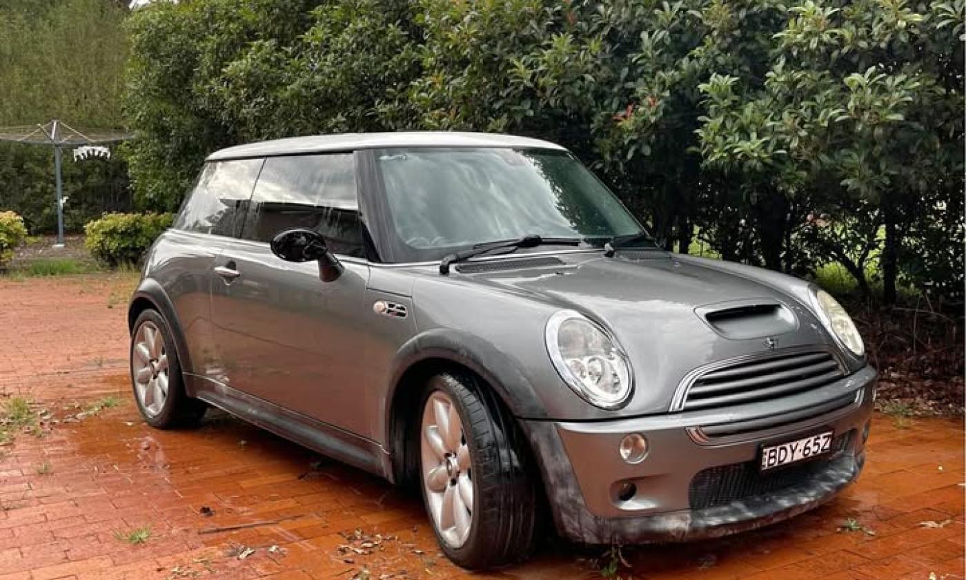 Grey R53 Cooper S 2003 John Cooper WOrks Australia (1).jpg