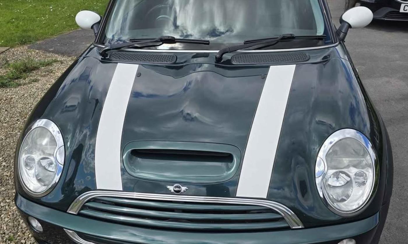 R53 Cooper S JCW White on BRG UK (1).jpg