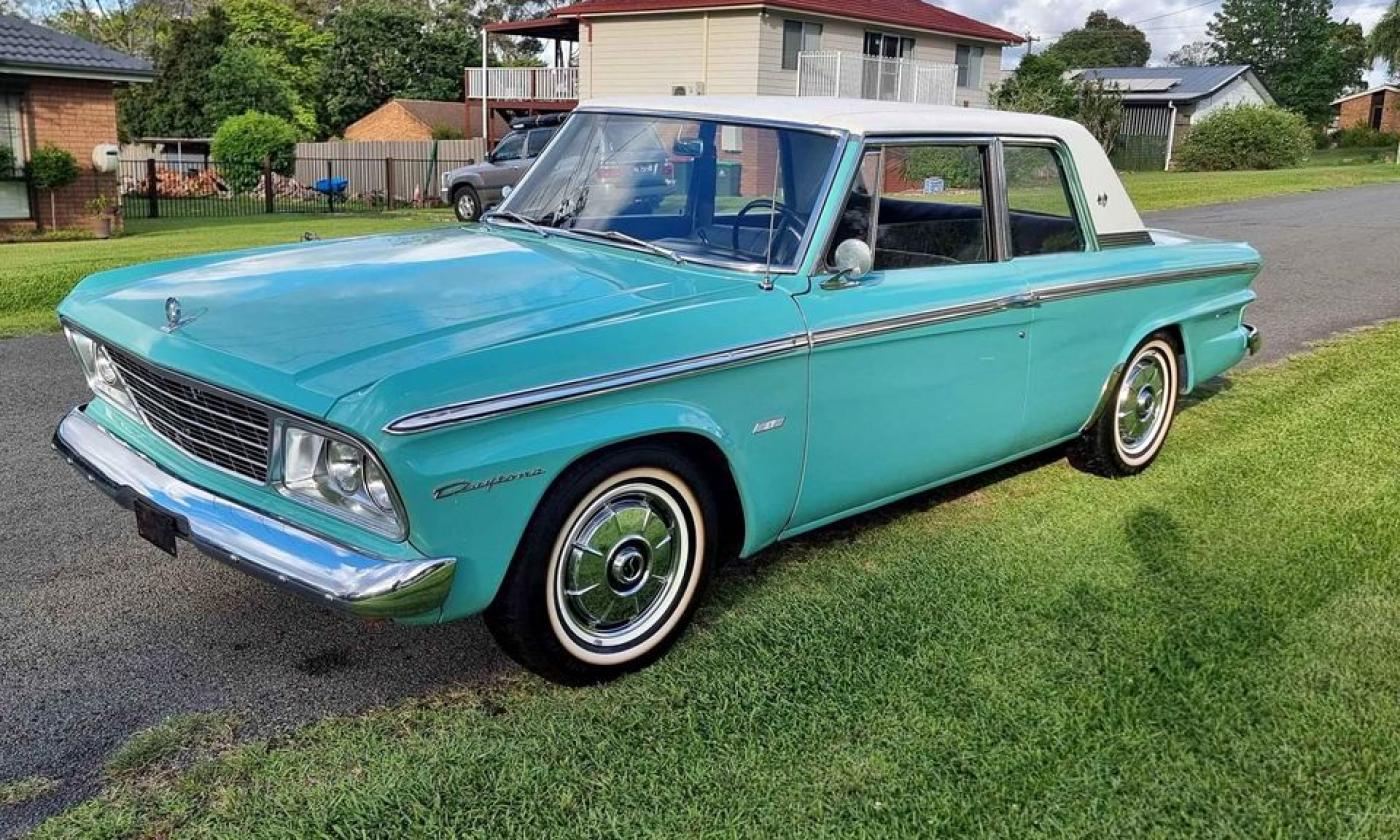 Turquoise 1965 Studebaker Daytona rare V8 (9).jpg