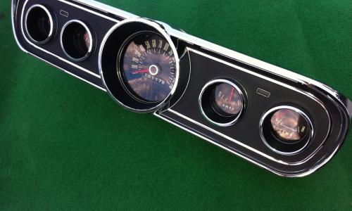 1966 Mustang instrument cluster.JPG