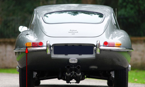 1968 E-Type XKE Jaguar UK Euro spec tail lights amber lenses image.png
