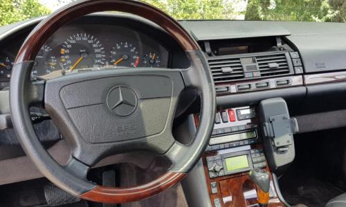 1997 Timber trim steering wheel CL500 C140 coupe.jpg