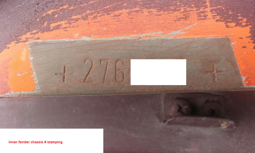 2002 Tii chassis number inner fender.png