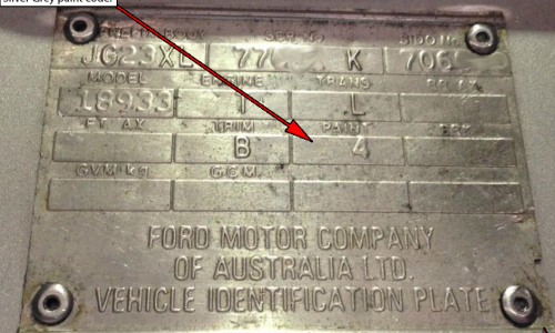 Ford XD ESP chassis plate paint code location (6).png