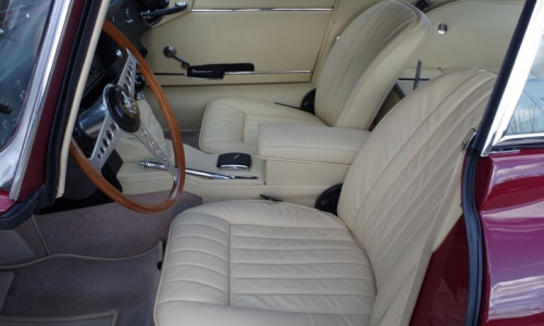 Jaguar 1968 Series 1.5 E-type XKE Cream interior image (2).png