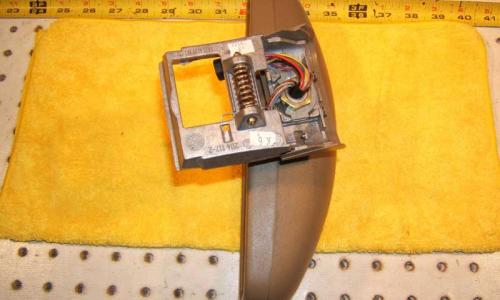 Mercedes W140 C140 electronically operated rear view mirror image copy.jpg