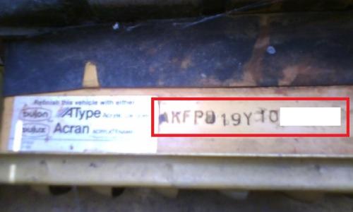 Moke serial number on radiator shroud.jpg