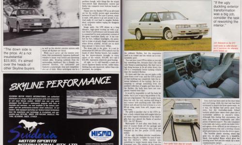 Nissan Skyline GTS1 Silhouette R31 SVD magazine article (3).jpg