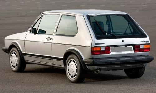 VW MK1 Golf GTI Campaign Edition in Diamond Silver Metallic UK rear.jpg