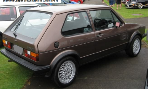 Volkswagen Golf MK1 GTI Diamond Copper Brown Metallic paint Code LP8Y.png