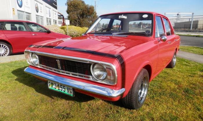 1967 Ford Cortina MK2 GT V6 3000 South African Basil Green (1).jpg