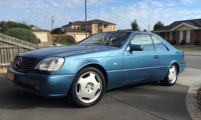 C140 W140 Mercedes s class coupe Quartz Blue images Australia RHD (1).jpg