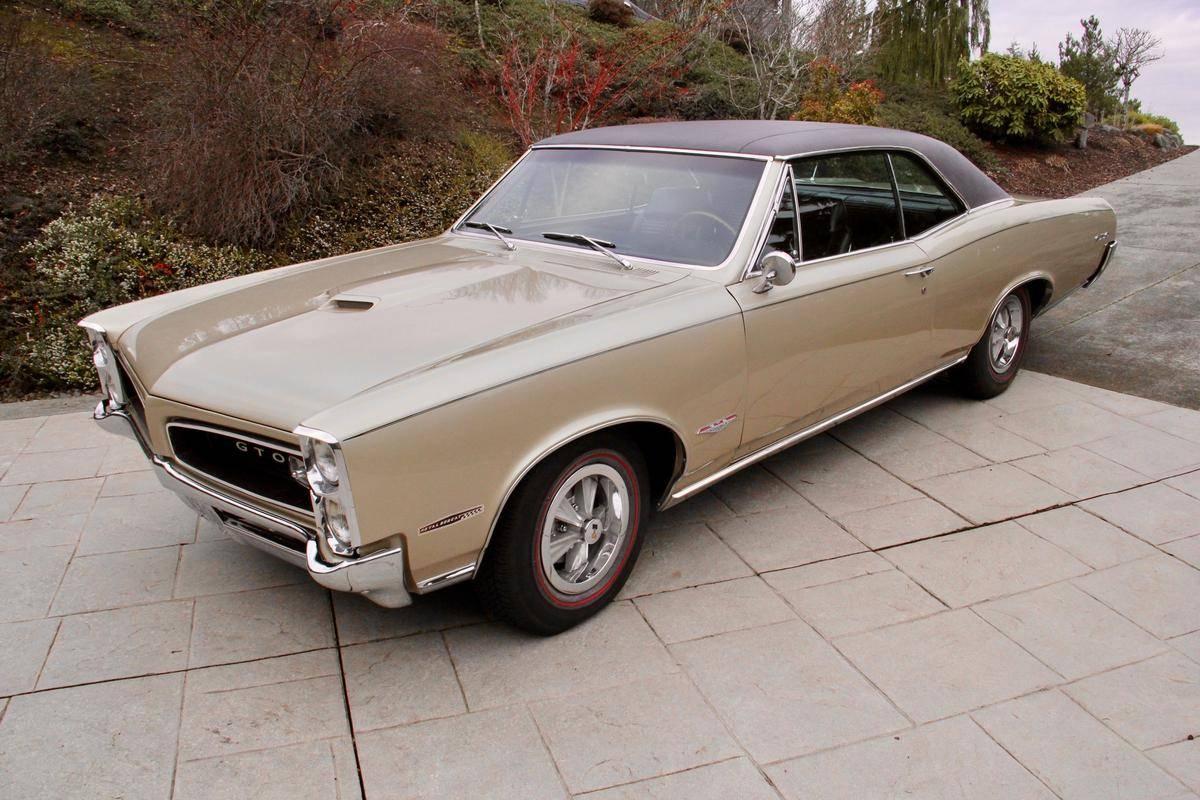 Vintage Druckguss 1966 Pontiac Gto Hardtop-Coupé 1//32 Maßstab Nib