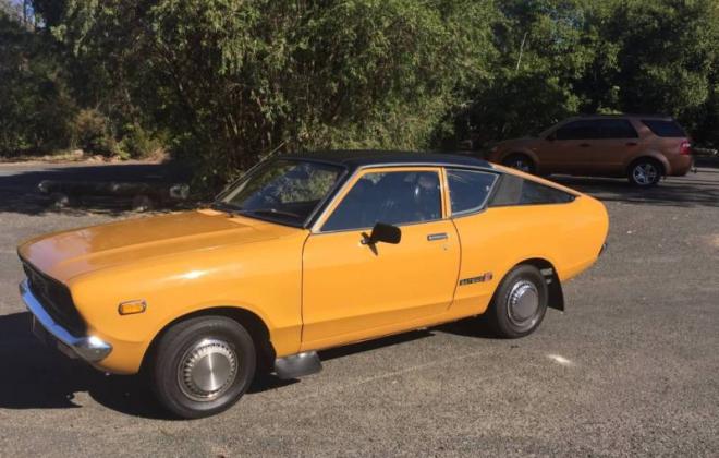 1 1974 Datsun 120Y Coupe fastback orange paint images original (1).JPG