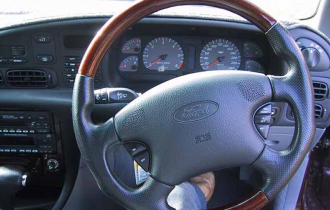 1 1997 Ford Falcon EL GT steering wheel and dashboard image.jpg