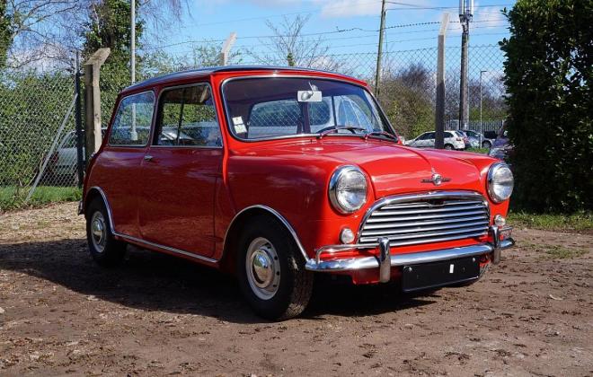 1 Black over Tartan red 1965 Morris Cooper S MK1 British built image (7).jpg