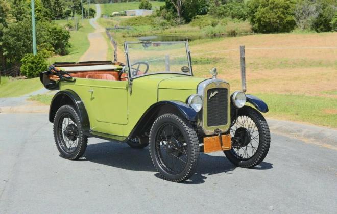 1929 Austin Seven 7 Chummy convertible tourer green Australia for sale (3).jpg