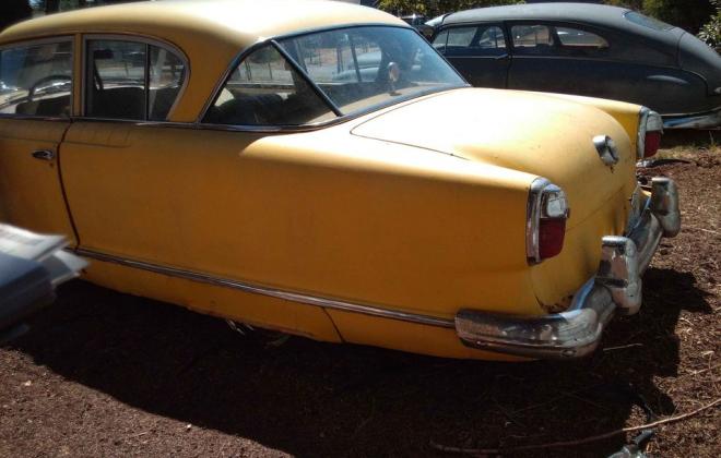 1953 Nash Statesman Coupe unrestored yellow (7).jpg