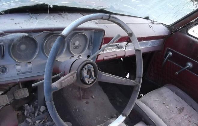 1963 Studabaker Lark Daytona hardtop red images wreck unrestored (12).jpg
