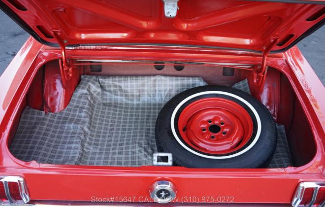 1964.5 Ford Mustang convertible Rangoon Red for sale USA LA (17).jpg