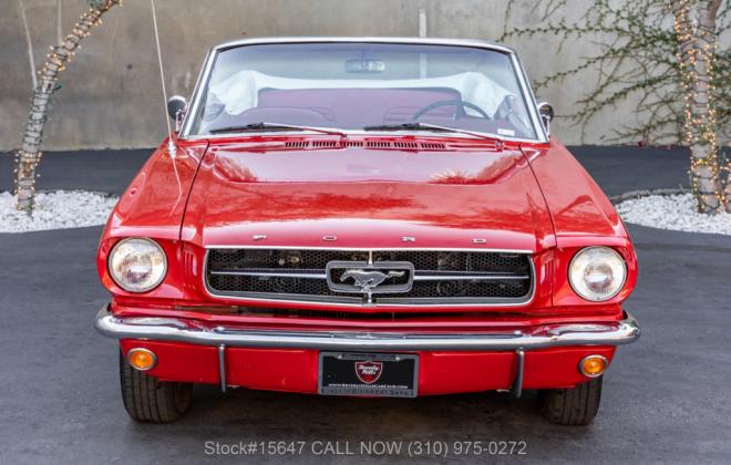 1964.5 Ford Mustang convertible Rangoon Red for sale USA LA (2).jpg
