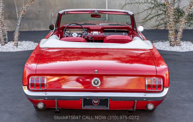 1964.5 Ford Mustang convertible Rangoon Red for sale USA LA (5).jpg