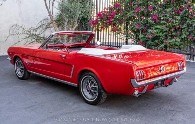 1964.5 Ford Mustang convertible Rangoon Red for sale USA LA (6).jpg