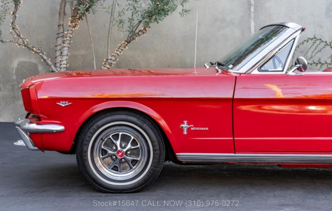 1964.5 Ford Mustang convertible Rangoon Red for sale USA LA (8).jpg