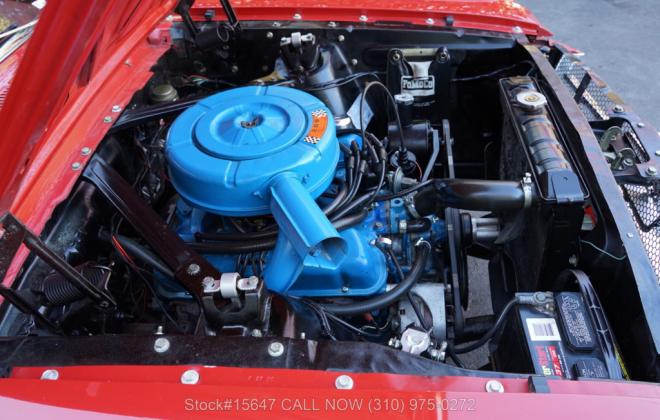 1964.5 Ford Mustang convertible Rangoon Red for sale USA LA 289 engine (21).jpg