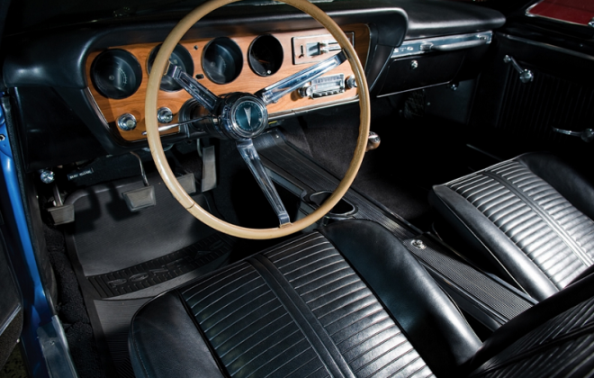 1966 Pontiac GTO interior image black interior.png