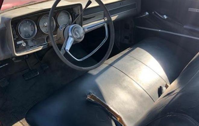 1966 Studebaker Commander 2-door maroon paint for sale USA trim images (11).jpg