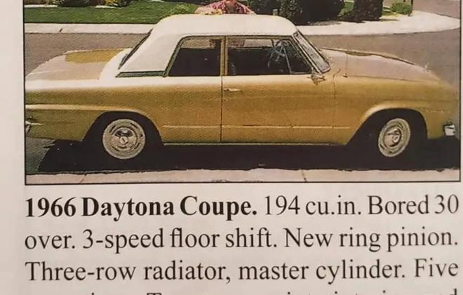 1966 Studebaker Daytona 6 cylinder Yukon Gold (5).jpg