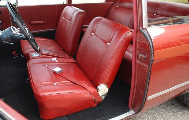 1966 Studebaker Daytona Sport Sedan V8 red white roof (45) interior.jpg