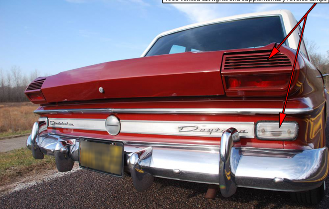 1966 Studebaker Daytona Sports Sedan rear image features badging (3).png