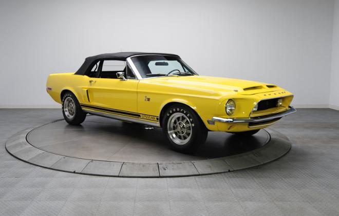 1968 Ford Mustang Shelby GT500KR convertible yellow (3).JPG