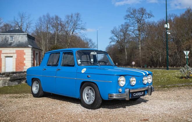 1968 Renault R8 Gordini 1300cc Blue for sale 2023 France genuine (4).jpg