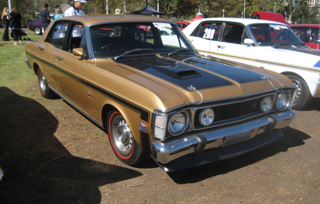 1969 - 1970 Grecian Gold Metallic paint XW Ford Falcon GT HO.png