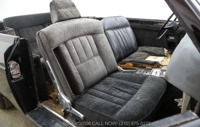 1969 Rolls Royce Corniche convertible unrestored black paint images (22).jpg
