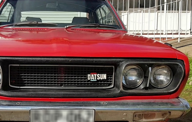 1972 Datsun 610 180B Pre facelift grille image.png