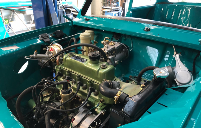 1972 Gambier Turquoise Mini Clubman GT Australia restoration images (10).png