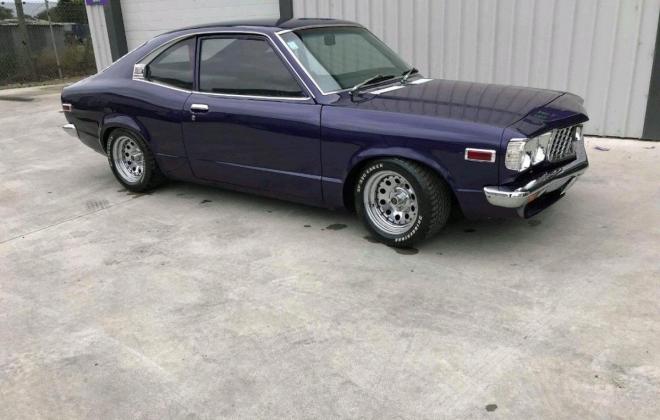 1973 Mazda RX3 series 2 restored NZ purple (1).jpg