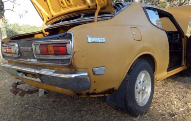 1974 Datsun 180B SSS Coupe in burnt Orange images unrestored (5).JPG