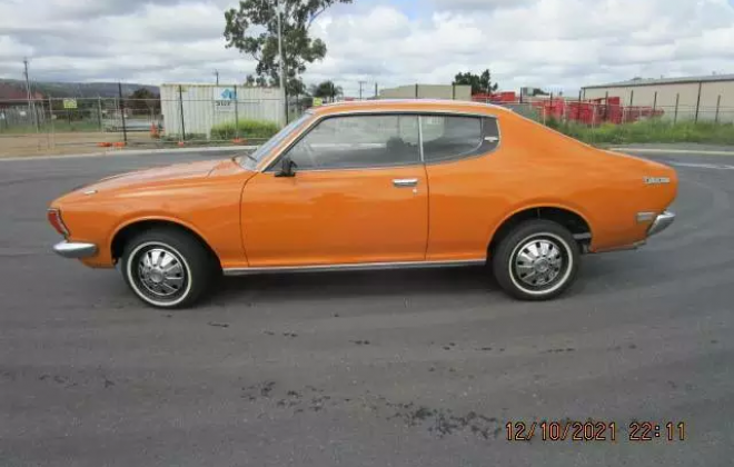 1974 Datsun 180B SSS otrange coupe for sale Australia (1).png