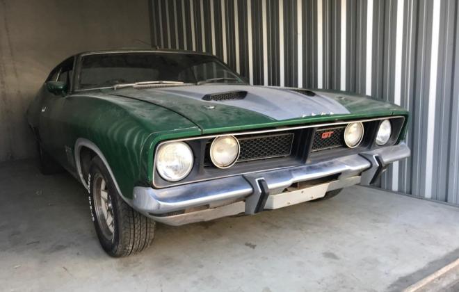 1974 Ford Falcon XB GT Emerald Fire Green images unrestored (12).jpg