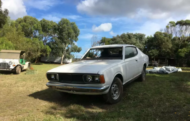 1975 Datsun 180B SSS coupe hardtop 610 White Australia 2021 unrestored pictures (3).png