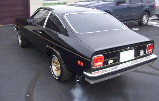 1976 Chevrolet Vega Cosworth Black with Gold Car Number 0539 (1).jpg