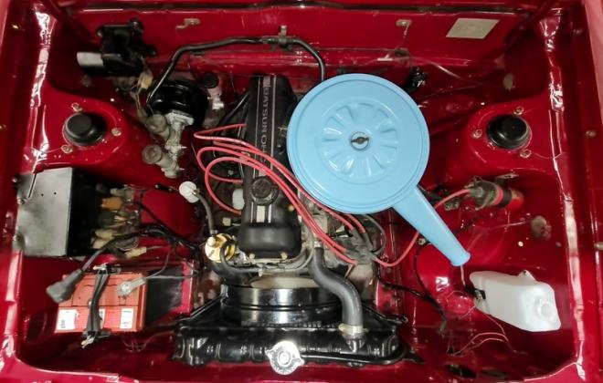 1976 Datsun 180B SSS Coupe Australia engine(28).jpg
