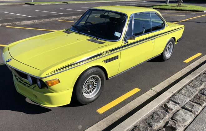 1976 Golf Yellow BMW 3.0 CSL images fully restored (12).jpg