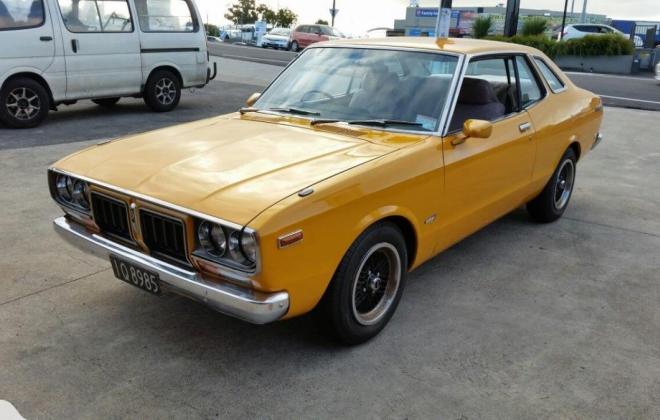1977 Datsun 180B SSS KP810 New Zealand model orange (2).jpg