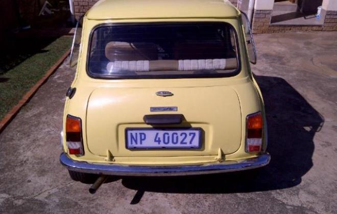 1978 Leyland Mini GTS South Africa Yellow paint black stripe (5).jpg